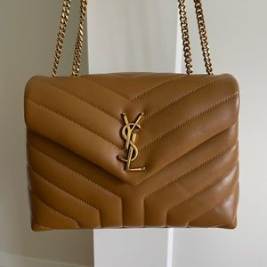 YSL SMALL LOU LOU DARK NATURAL - AUTHENTIC